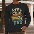 Reel Cool Dad Fathers Day Fishing Outdoors Men Long Sleeve T-Shirt Reel Cool Dad Fathers Day Fishing Outdoors Men Long Sleeve T-Shirt