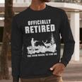 Retirement 2025 Retire Deer Hunting Retired For Dad Men Long Sleeve T-Shirt Retirement 2025 Retire Deer Hunting Retired For Dad Men Long Sleeve T-Shirt
