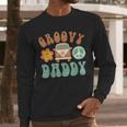Retro Groovy Daddy Matching Family Birthday Party Men Long Sleeve T-Shirt Retro Groovy Daddy Matching Family Birthday Party Men Long Sleeve T-Shirt