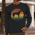 Rhodesian Ridgeback Vintage Retro Dog Mom Dad Men Long Sleeve T-Shirt
