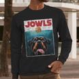 Rottie Rottweiler Jowls Burger Giant Tank Dog Mom Dad Men Long Sleeve T-Shirt