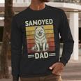 Samoyed Dad Men Long Sleeve T-Shirt