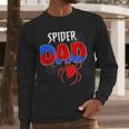 Spiders Dad Matching Family Birthday Father's Day Men Long Sleeve T-Shirt