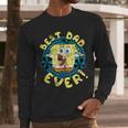 Spongebob Squarepants Father's Day Best Dad Ever Men Long Sleeve T-Shirt