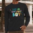 Star Wars Grogu Mandalorian Toon Dad Of The Birthday Boy Men Long Sleeve T-Shirt Star Wars Grogu Mandalorian Toon Dad Of The Birthday Boy Men Long Sleeve T-Shirt