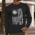 USA Flag Volleyball Dad Father's Day Men Long Sleeve T-Shirt USA Flag Volleyball Dad Father's Day Men Long Sleeve T-Shirt
