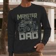 Vintage Monster Truck Lover DAD Family Matching Birthday Men Long Sleeve T-Shirt