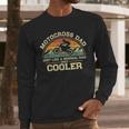 Vintage Motocross Dad Just Like A Normal Dad Only Cooler Men Long Sleeve T-Shirt