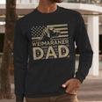 Weimaraners Lover & Weimaraner Shirts Weimaraner Dad -Adults -Kids - Small Short Sleeve V-Neck Polyester Casual Humorous Lover All Seasons Men Long Sleeve T-Shirt