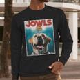 Yellow Lab Jowls Top Labrador Retriever Dog Mom Dad Men Long Sleeve T-Shirt