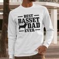 Basset Dad Dog Papa Basset Hound Men Men Long Sleeve T-Shirt