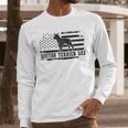 Boston Terrier Dad Distressed American Flag Patriotic Dog Men Long Sleeve T-Shirt Boston Terrier Dad Distressed American Flag Patriotic Dog Men Long Sleeve T-Shirt