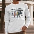 Catch Ya Later Vintage Fishing Lures Outdoor Dad Son Men Long Sleeve T-Shirt