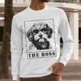 The Cavapoo Boss Mom Dad Dog Lover Men Long Sleeve T-Shirt