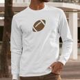 Dad Of The Birthday Boy Football Lover First Birthday Party Men Long Sleeve T-Shirt