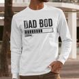 Dad BOD Loading 2024 Dad Fathers Day Baby Announcement Men Long Sleeve T-Shirt