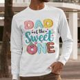 Dad Of The Sweet One 1st Birthday Girl Donut Party Men Long Sleeve T-Shirt
