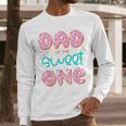 Dad Sweet One 1st First Birthday Matching Family Donut Men Long Sleeve T-Shirt