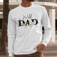 Dad Of The Wild One Zoo Birthday Safari Jungle Animal Men Long Sleeve T-Shirt