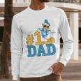Disney Donald Duck Number One Dad Sunglasses Father's Day Men Long Sleeve T-Shirt Disney Donald Duck Number One Dad Sunglasses Father's Day Men Long Sleeve T-Shirt