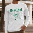 Disney Mickey & Friends Father's Day Best Dad Goofy Big Logo Men Long Sleeve T-Shirt