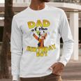 Disney Mickey & Friends Goofy Dad Of The Birthday Boy Men Long Sleeve T-Shirt