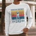 Dog Ridgeback Dad Vintage Rhodesian Ridgeback Dad Men Long Sleeve T-Shirt