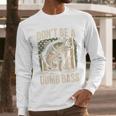 Don't Be A Dumb Bass Fish Camo American Flag Dad Jokes Men Long Sleeve T-Shirt