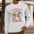 IVF Mom Dad Embryo Transfer Day It's A Day For A Miracle Men Long Sleeve T-Shirt
