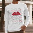 Pirate Dad Skull And Crossbones Tampa Gasparilla Captain Men Long Sleeve T-Shirt