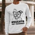 Pit Bull LoverShirt Pitbull Mom Rescue Dog Dad Puppy Men Long Sleeve T-Shirt