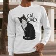 Tuxedo Cat Dad Cat Dad Tuxedo Cat Dad Men Long Sleeve T-Shirt