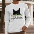 Women's Meowjong Cat Mahjong Chinese Game Cat Mom Dad Men Long Sleeve T-Shirt Women's Meowjong Cat Mahjong Chinese Game Cat Mom Dad Men Long Sleeve T-Shirt
