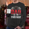 2 Year Old Racing Car Two Fast Birthday 2nd Family Dad Men Long Sleeve T-Shirt