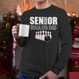 2026 Senior Bowling Dad Bowling Team Parent Helper Men Long Sleeve T-Shirt