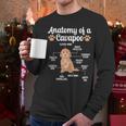Anatomy Of A Cavapoo Dog Cavapoo Owner Cavapoo Dad Men Long Sleeve T-Shirt Anatomy Of A Cavapoo Dog Cavapoo Owner Cavapoo Dad Men Long Sleeve T-Shirt