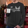My Angel Has Paws Shirt Pet Memorial Cat Dog Dad Mom Men Women Girls Kids Men Long Sleeve T-Shirt