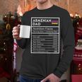 Armenian Dad Nutrition Facts National Pride For Dad Men Long Sleeve T-Shirt Armenian Dad Nutrition Facts National Pride For Dad Men Long Sleeve T-Shirt