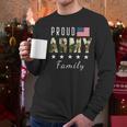 Army Graduation Proud Military Family Mom Dad Brother Sister Men Long Sleeve T-Shirt