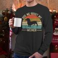 Ask Me About My Weiner Dachshund Dad Men Long Sleeve T-Shirt