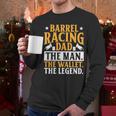 Barrel Racing Dad Horse Barrel Racer Men Long Sleeve T-Shirt