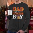 Basketball DAD Of The Birthday Boy Family Matching Men Long Sleeve T-Shirt
