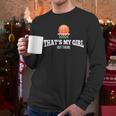 Basketball For Mom & Dad That's My Girl T-Shirt Men Long Sleeve T-Shirt