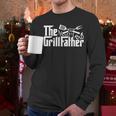 Bbq Dad Retro Grill Father Father's Day Men Long Sleeve T-Shirt