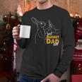 Best Bunny Dad Ever Rabbit Daddy Bunny Father Bunny Men Long Sleeve T-Shirt
