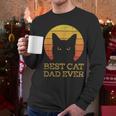 Best Cat Dad Ever Vintage Cat Daddy Fathers Day Men Long Sleeve T-Shirt Best Cat Dad Ever Vintage Cat Daddy Fathers Day Men Long Sleeve T-Shirt
