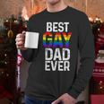 Best Gay Dad Ever LGBTQ Men Long Sleeve T-Shirt