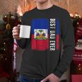 Best Haitian Dad Ever Haiti Daddy Father's Day Men Long Sleeve T-Shirt