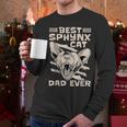 Best Sphynx Cat Dad Ever Apparel For Animal Lover Men Women Men Long Sleeve T-Shirt