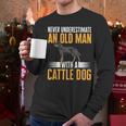 Blue Heeler Dad Australian Cattle Dog Men Men Long Sleeve T-Shirt